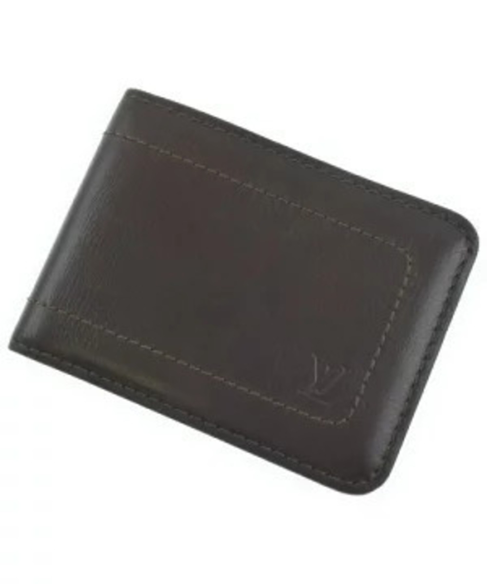 Louis Vuitton Wallet coin case Wallet Dark Brown